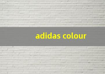 adidas colour